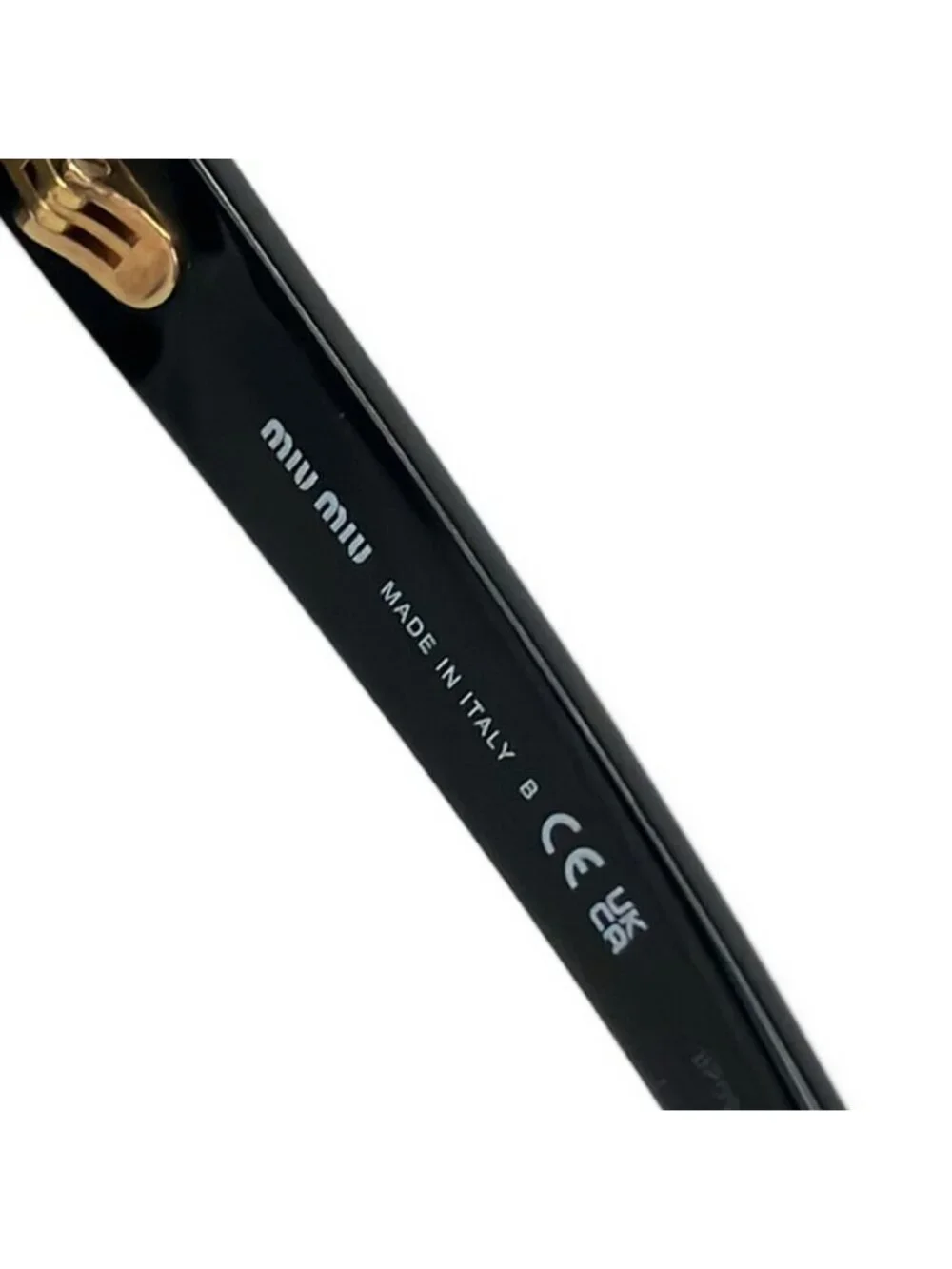 Miu Miu Sunglasses Black Eyewear